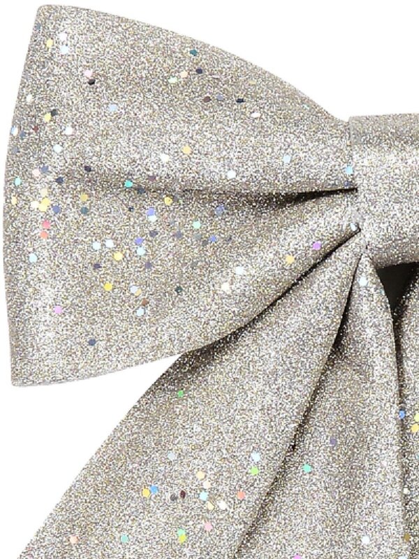 Champagne Glitter & Sequin Adorned Timeless Monumental Bow | 40cm — image 3