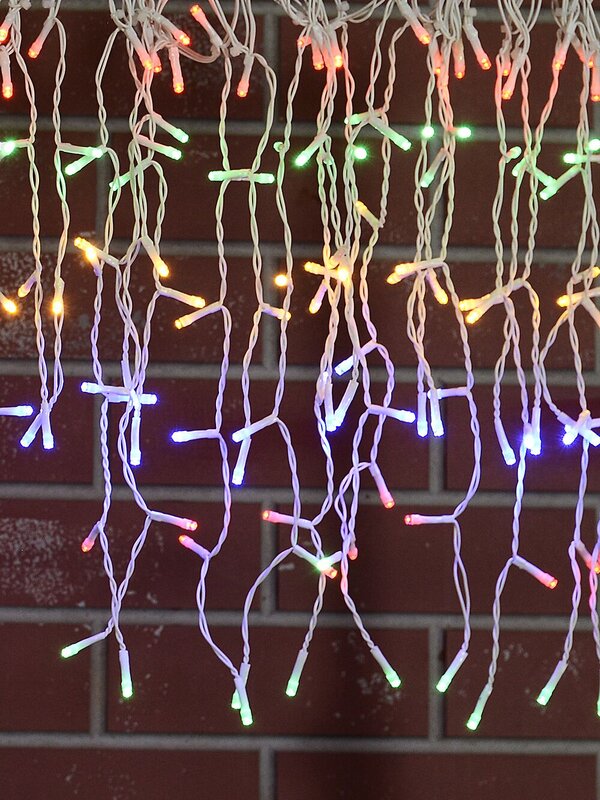 420 Multi Colour LED Icicle Lights 8 Function With Memory Hold | 10m — image 5