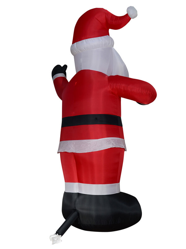 4m Gigantic Greeting Santa | LED Outdoor Inflatable — image 5