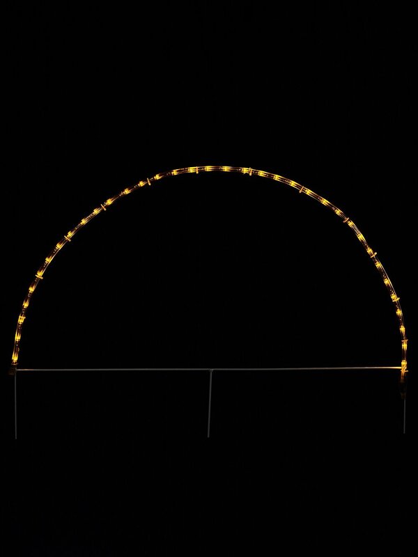 4x LED Christmas Arch Path Lights - Multi Colour Garden Stakes | 83cm — image 5