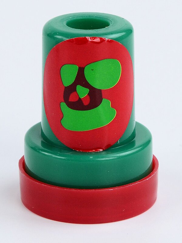 5 Mini Christmas Themed Self-Inking Red Stampers — image 3