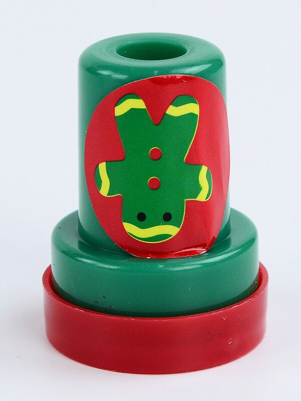 5 Mini Christmas Themed Self-Inking Red Stampers — image 7