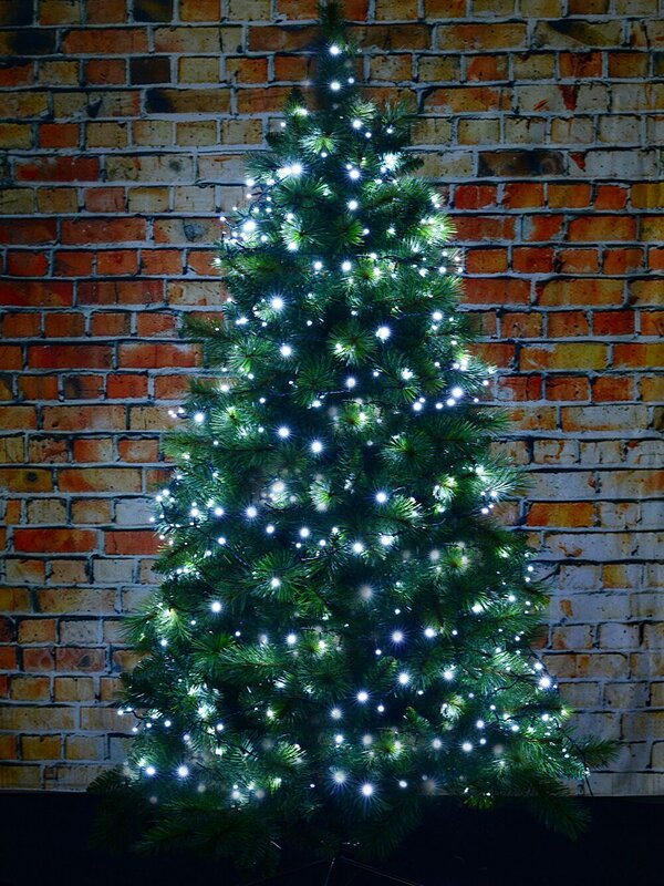 500 Cool White LED String Fairy Lights 8 Function With Timer | 25m — image 5
