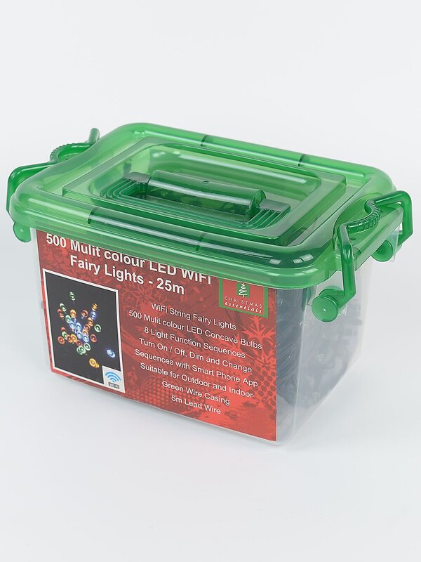 500 Multi Colour LED 25m WiFi String Fairy Light — image 3