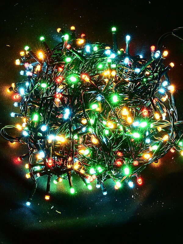 500 Multi Serene Colour LED String Fairy Lights 8 Function With Timer | 25m — image 3