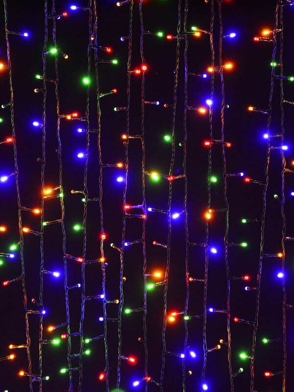 500 Multicolour Smart LED Lights String With Bluetooth Connection - 29m