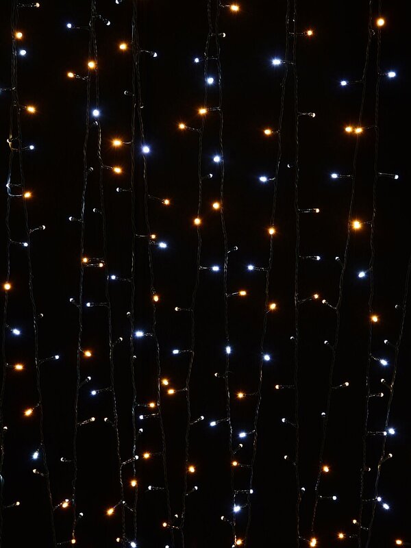 500 Warm & Cool White LED 25m String Fairy Light — image 2
