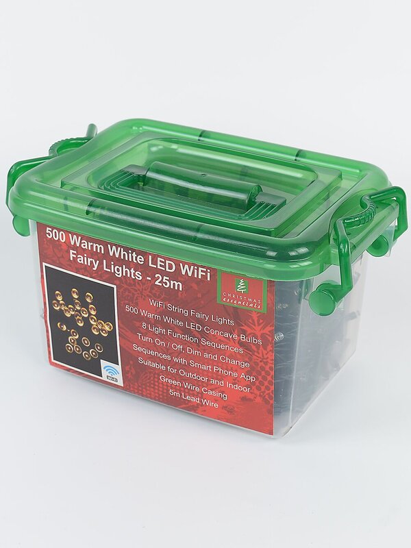 500 Warm White LED WiFi Smart App String Fairy Lights 8 Function | 25m — image 6