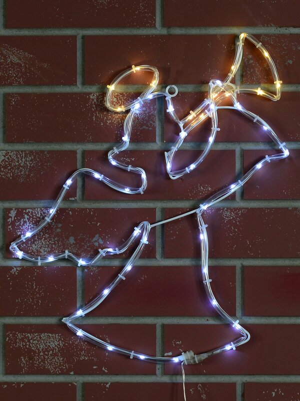 50cm Angel & Trumpet Outdoor Christmas LED Rope Light Display — image 5