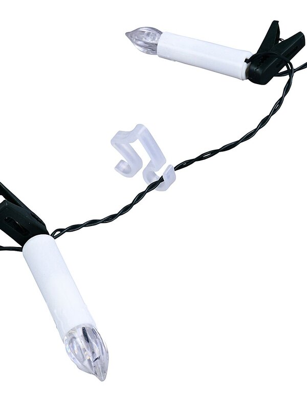 50x UV Stabilised Outdoor Gutter Hooks | Multi-Fit Icicle & Fairy Light Clips — image 3