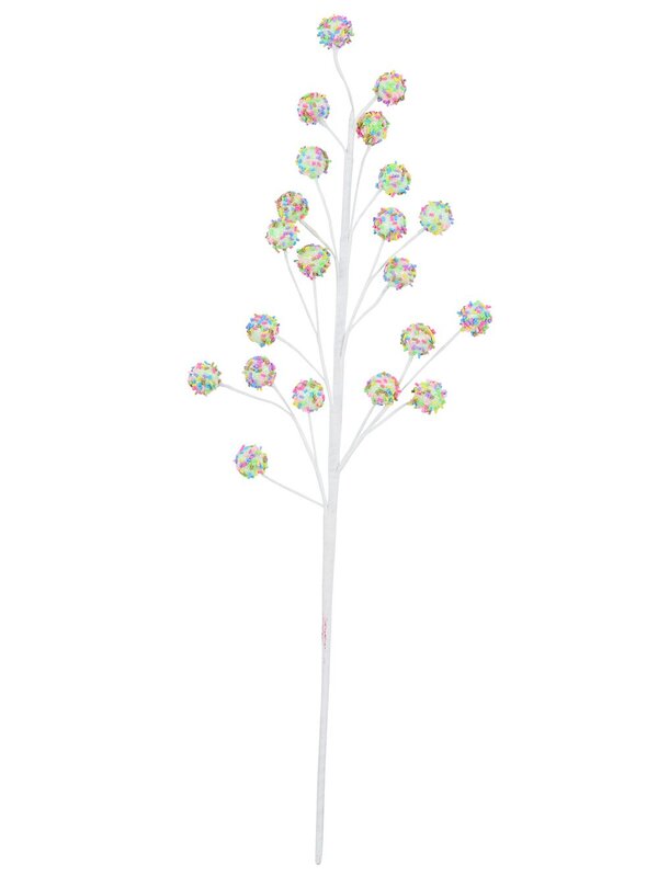 Hundreds & Thousands Cake Pops Fairy Floss Long Christmas Stem | 54cm — image 3