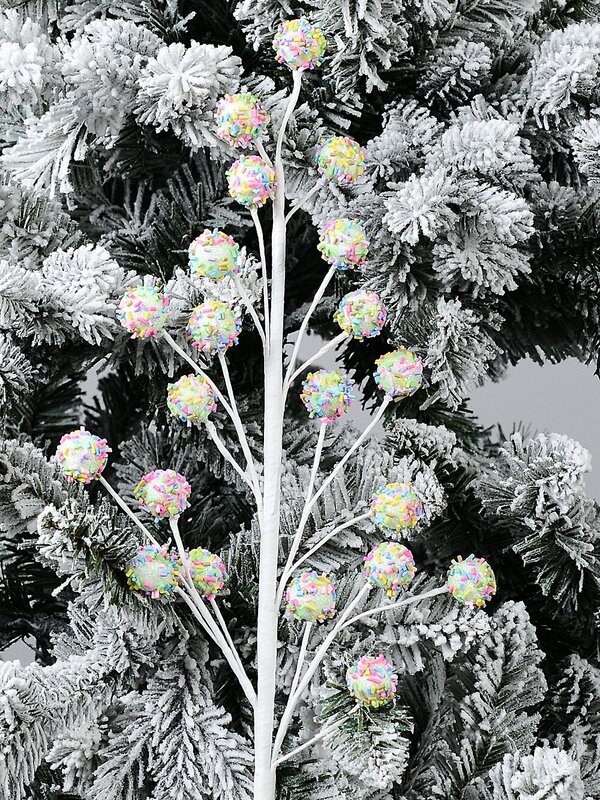 Hundreds & Thousands Cake Pops Fairy Floss Long Christmas Stem | 54cm — image 2