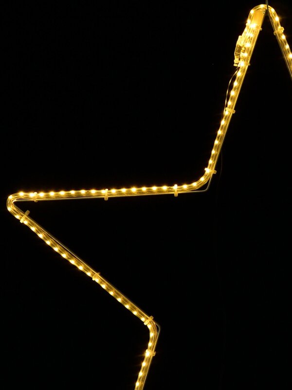 55cm Christmas Star SMD Strip With Warm White LED Light Display — image 4
