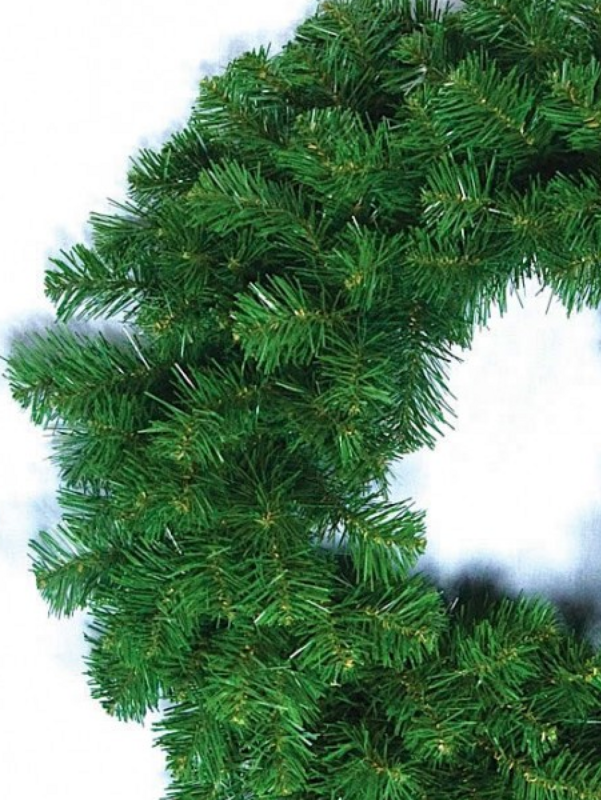 58cm Balsam Fir Evergreen Christmas Wreath | High Density 200 Tips — image 3