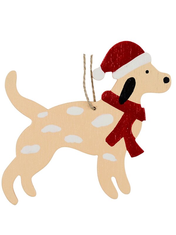 6x Up To 13cm Good Little Puppy Dogs Christmas Tree Ornaments — image 4