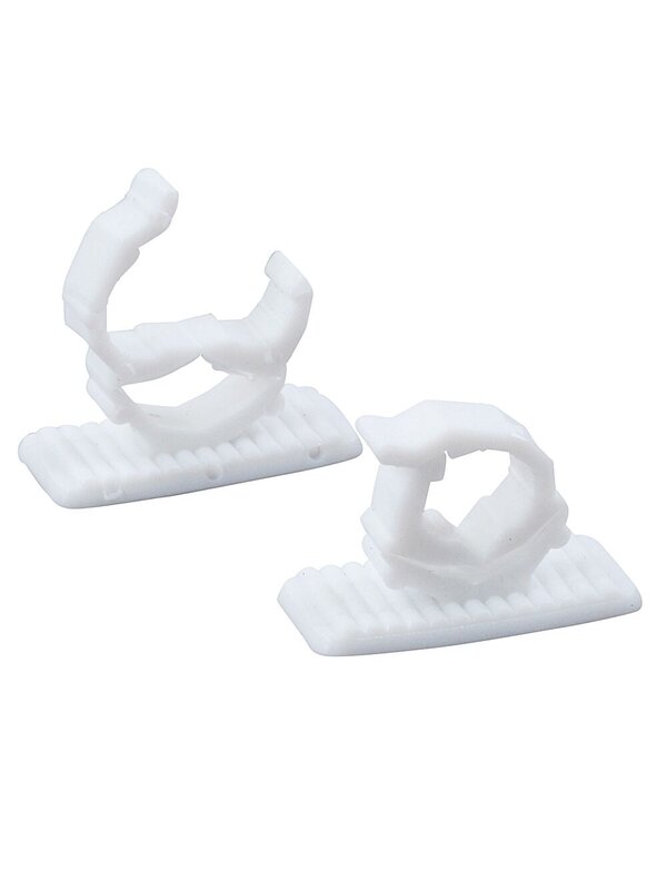 8x Adhesive Cable Cord Clips | Damage-Free Removable Wall Hooks — image 3