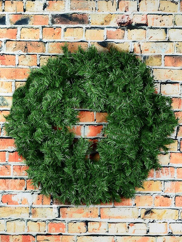 90cm Grand Statement Balsam Fir Christmas Wreath | High Density 354 Tips — image 2