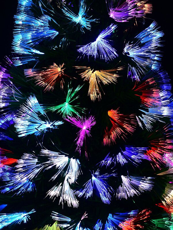 90cm Vivid Multi Colour Dynamic LED Fibre Optic Christmas Tree | 85 Tips — image 5