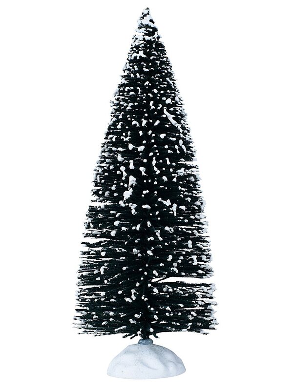 9x Snow Tipped Pine Tree & Shrub Village Scenery | 21cm Tree — image 3