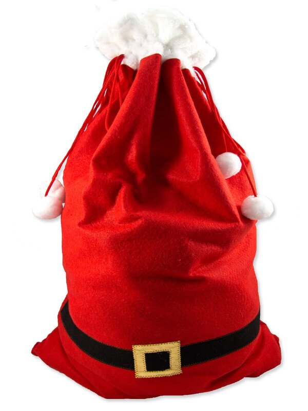 Santa Sacks - Present Sack With Appliqued Belt - 72cm