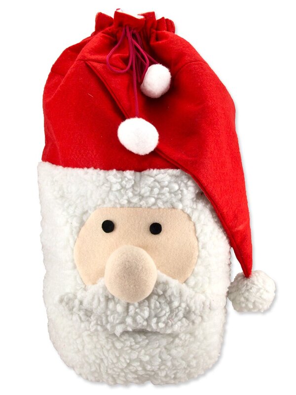 Santa Sacks - Santa Face Present Sack - 72cm