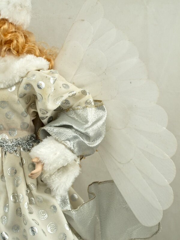 Angel With Harp Fibre Optic Animation - 47cm — image 6