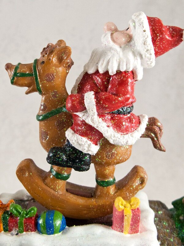 Animated Led Resin Christmas Express - 39cm