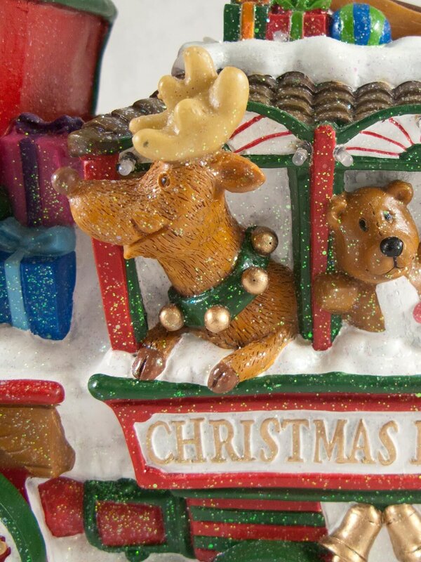 Animated Led Resin Christmas Express - 39cm