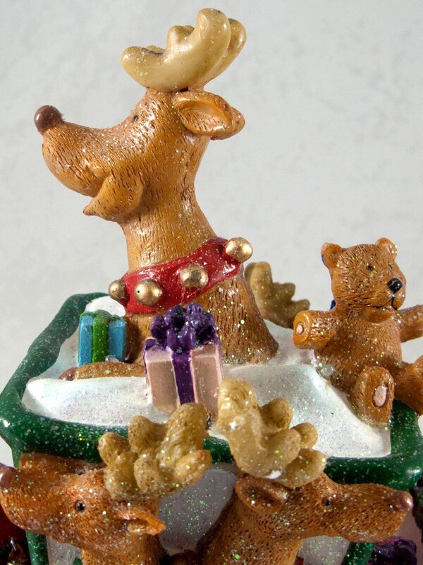 Animated Led Resin Christmas Express - 39cm