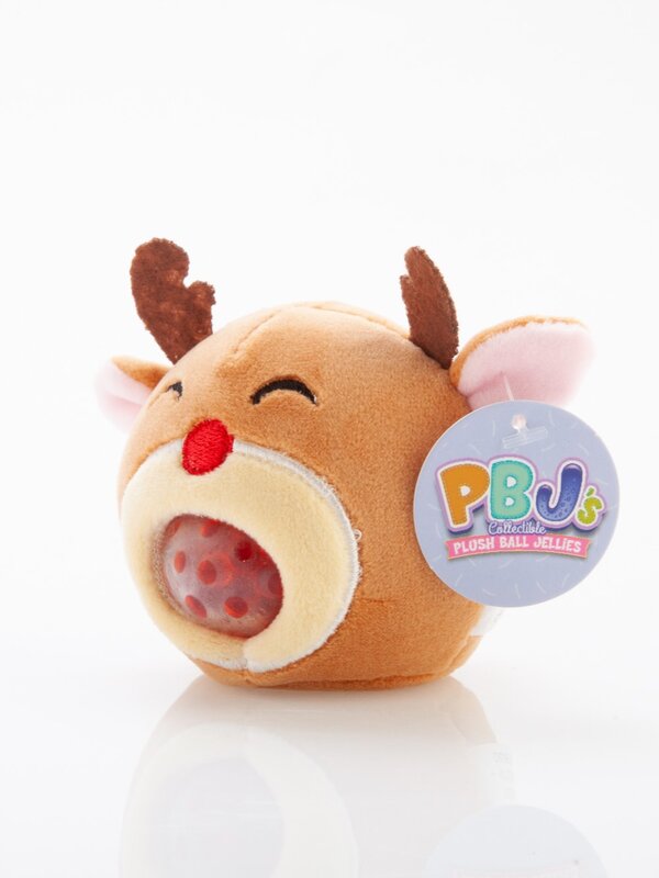 Assorted Christmas Plush Ball Jellies | Squeeze & Squish Festive Toys — image 2