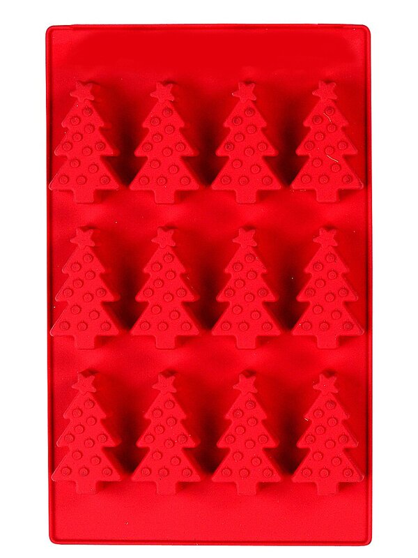 Assorted Reusable Silicone Moulds | Christmas Tree & Santa Chocolate Moulds — image 3