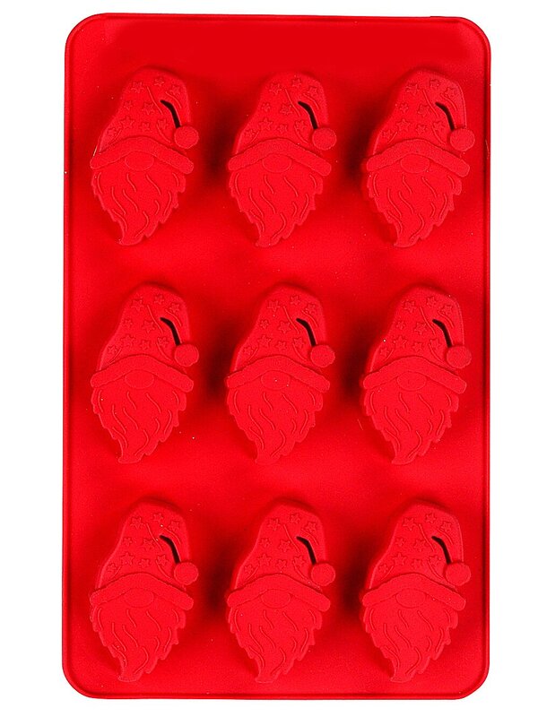 Assorted Reusable Silicone Moulds | Christmas Tree & Santa Chocolate Moulds — image 2