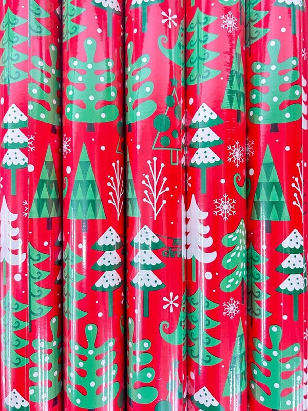 Assorted Santa Reindeer & Festive Icon Christmas Gift Wrap | 15m x 70cm — image 2