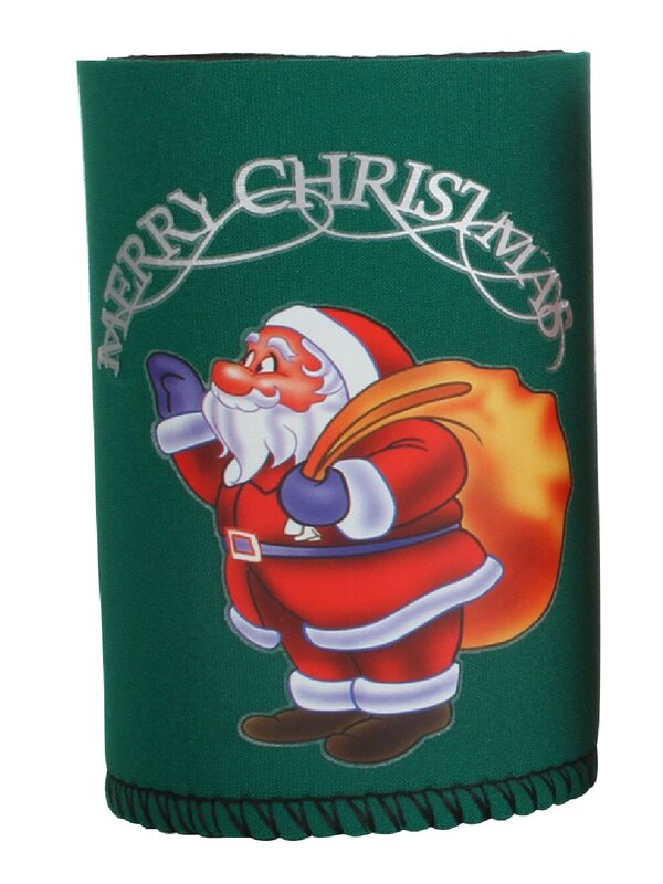 Assorted Santa Themed Christmas Stubby Holders