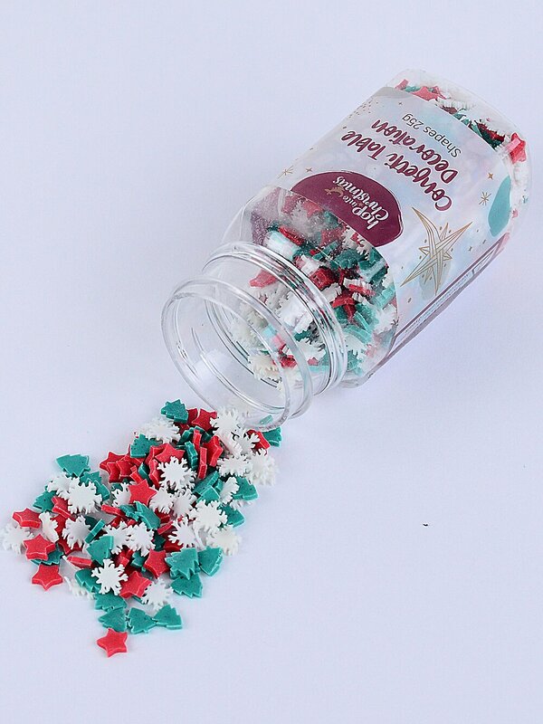 Assorted Table Confetti | Metallic Glitter, Gemstones, Or Christmas Icon Shapes — image 2