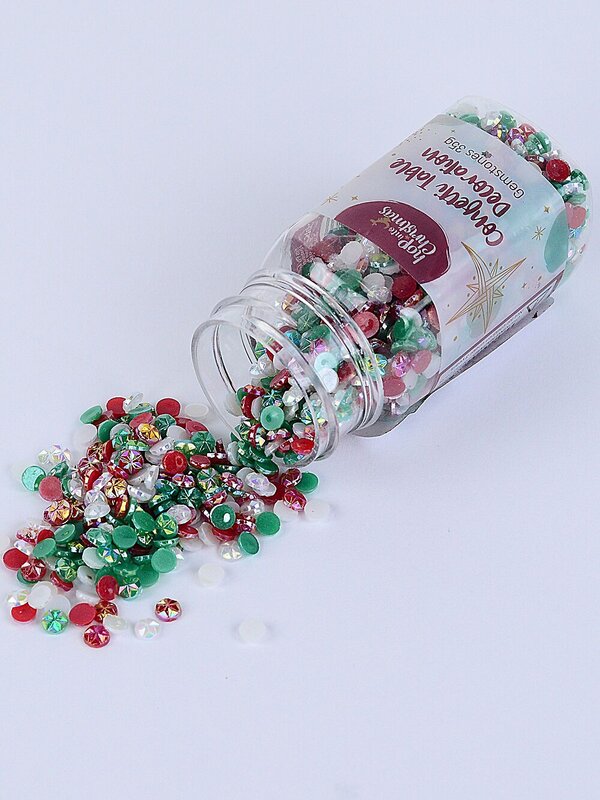 Assorted Table Confetti | Metallic Glitter, Gemstones, Or Christmas Icon Shapes — image 3