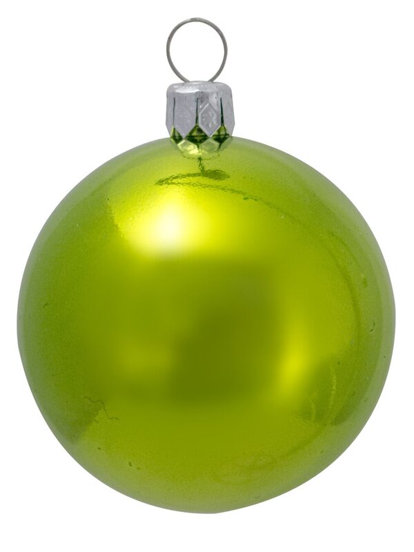 Assorted Turquoise, Lime & Silver Baubles & Stars - 34 x 60mm Bauble & 16 x 65mm Star — image 3