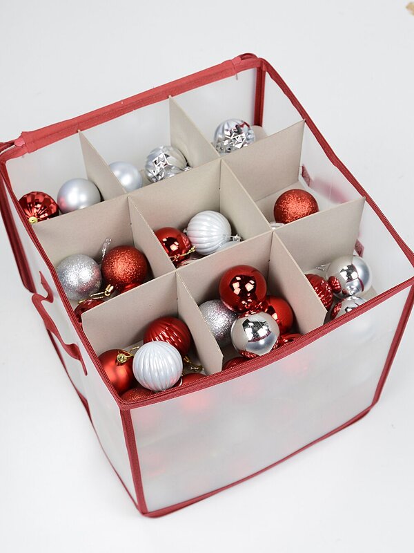Bauble & Christmas Decorations Storage Box | Fits Up To 270x 60mm Baubles — image 5