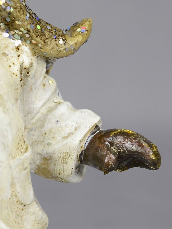 Boy with Lantern Standing Ornament - 19cm