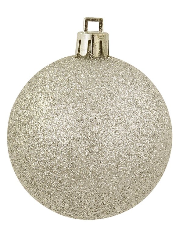 Champagne Glitter & Matte With Glitter Swirls - 9 x 60mm
