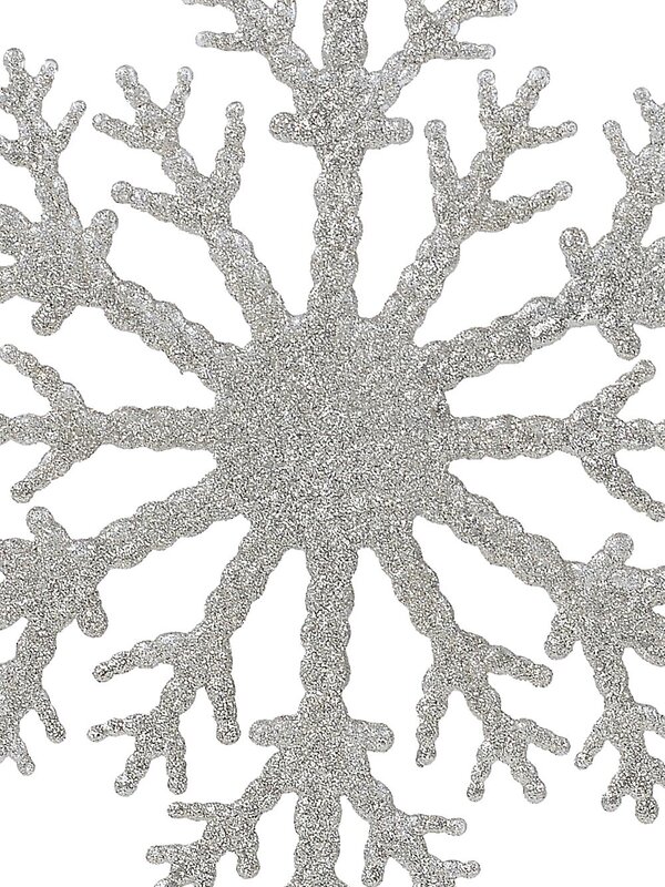 Champagne Shimmer Monumental Snowflake Whimsical Ornament | 31cm — image 3