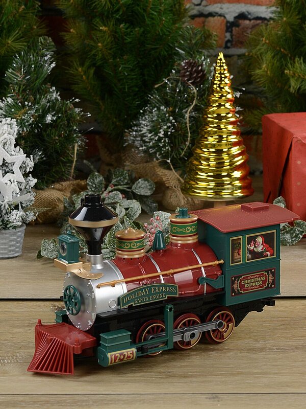 Christmas Express Large Scale G Gauge Train Set | 36 Piece Set With Real Smoke — image 3