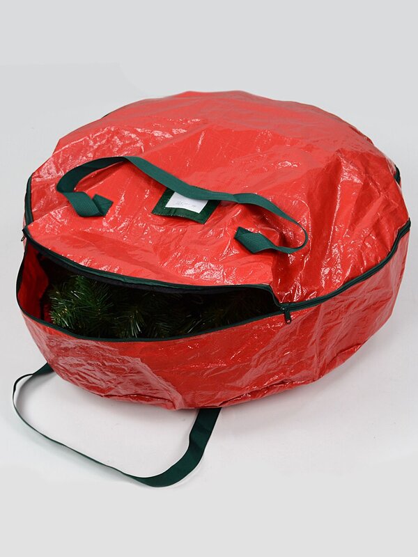 Christmas Wreath Storage Bag | Heavy Duty Case Fits Wreaths Up To 76cm — image 6