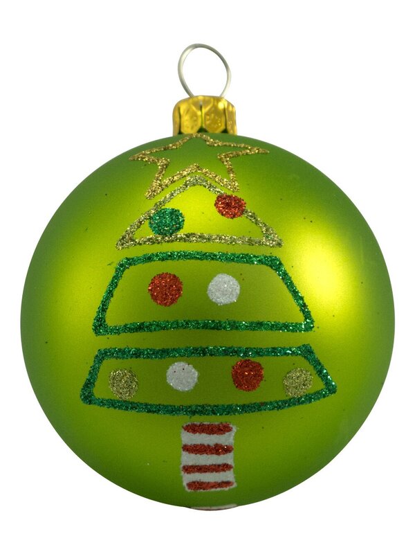 Classic Christmas Coloured Baubles - 9 x 60mm — image 4