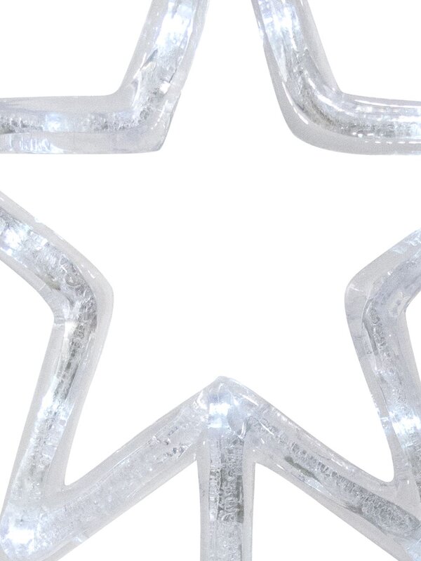 Cool White LED Standing Star Ornament - 40cm — image 2