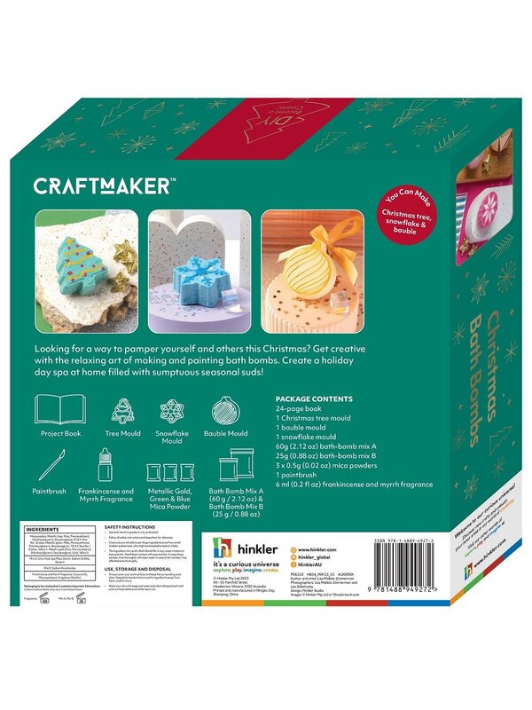 Craft Maker Bath Bombs Kit - Make Your Own Bath Bombs For Christmas — image 9