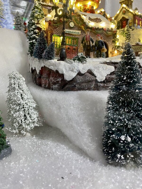 Dacron Artificial Snow Blanket | 2m Flame Retardant Professional Display Snow — image 6
