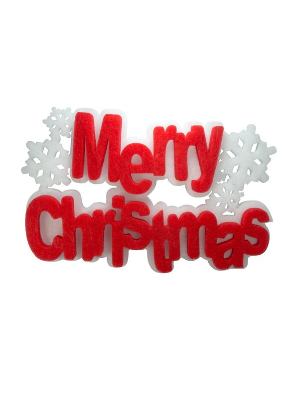 Dacron Merry Christmas Hanging Decoration - 56cm — image 2