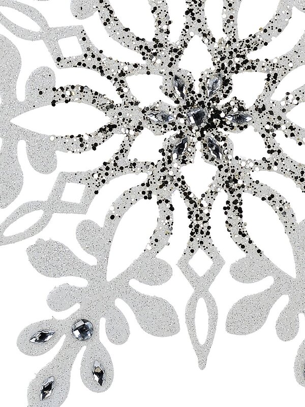 Diamante & Frost Monumental Snowflake Whimsical Essential Ornament | 38cm — image 3