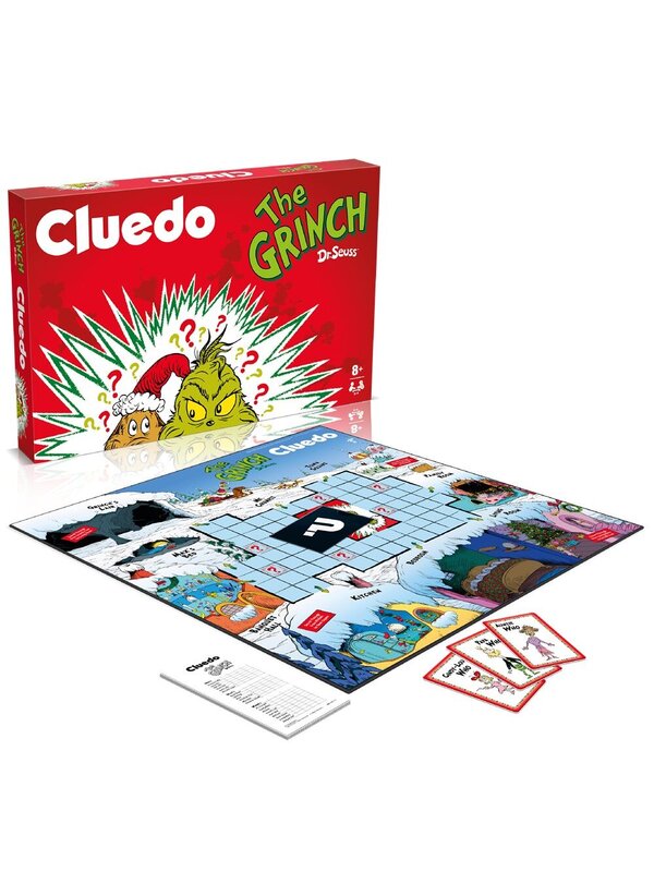 Dr. Seuss The Grinch Cluedo Mystery Board Game | Official Whoville Edition — image 2